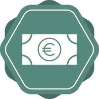 mooi euro vector glyph icoon