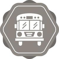 mooi bus vector glyph icoon