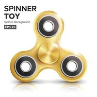 friemelen hand- spinner speelgoed- vector