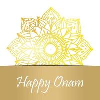 gelukkige onam-kaart. vector