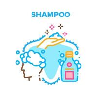 shampoo product vector concept kleur illustratie