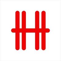 eerste h financieel logo vector