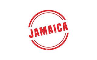 Jamaica postzegel rubber met grunge stijl Aan wit achtergrond vector