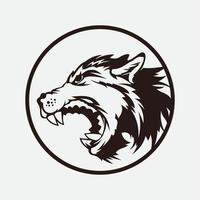 hond vector illustratie ontwerp icoon logo