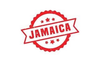 Jamaica postzegel rubber met grunge stijl Aan wit achtergrond vector