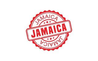 Jamaica postzegel rubber met grunge stijl Aan wit achtergrond vector