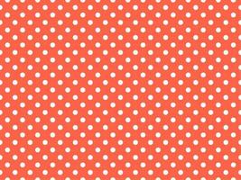 wit polka dots over- tomaat achtergrond vector