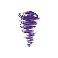 tornado symbool vectorillustratie vector