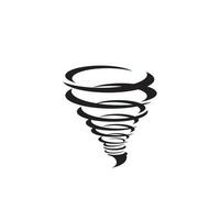 tornado symbool vectorillustratie vector