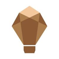 origami logo ontwerp vector icoon symbool sjabloon illustratie