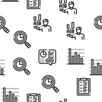 statisticus assistent naadloos patroon vector