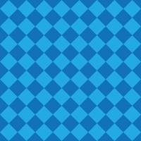 blauw naadloos diagonaal geruit en pleinen patroon vector