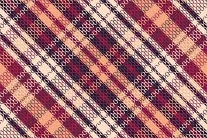 Schotse ruit plaid patroon met donker kleur. vector