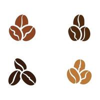 koffieboon pictogram vector