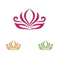 schoonheid vector lotus pictogram