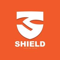 schild logo, antivirus bescherming veiligheid vector, gemakkelijk gaming logo schild ontwerp vector