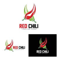 rood Chili logo, heet Chili paprika's vector, Chili tuin huis illustratie, bedrijf Product merk illustratie vector