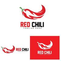 rood Chili logo, heet Chili paprika's vector, Chili tuin huis illustratie, bedrijf Product merk illustratie vector