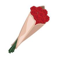 bloemen boeket romantisch Cadeau vector