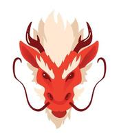 draak Chinese dierenriem dier vector