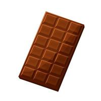 chocola bar tekenfilm vector