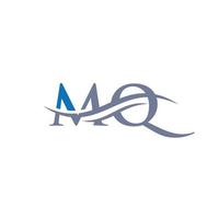 creatief mq brief met luxe concept. modern mq logo ontwerp voor bedrijf en bedrijf identiteit vector