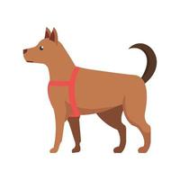 schattig hond dier geïsoleerd pictogram vector