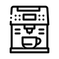 koffie machine apparaatje icoon vector schets illustratie