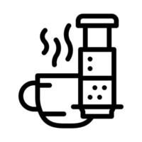 koffie specerijen icoon vector schets illustratie