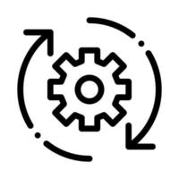 uitrusting en pijlen in de omgeving van behendig element vector icoon