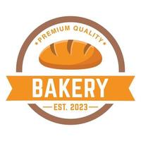 bakkerij logo badges en etiketten voorraad vector, geïsoleerd logo Aan wit achtergrond. vector