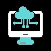 cloud computing vector icon