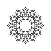 Islamitisch mandala achtergrond vector illustratie