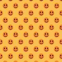 naadloos vector patroon met glimlach emoticonuuuuu