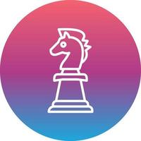 schaak ridder icoon vector