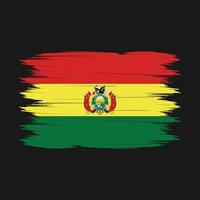 Bolivia vlag borstel vector