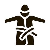 badjas kleren icoon vector symbool illustratie