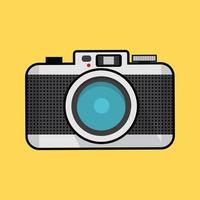 retro fotografie camera vector