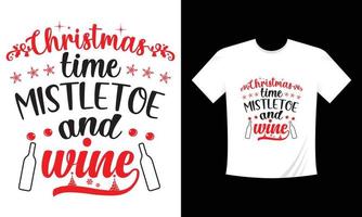 kerst t-shirt ontwerp vector