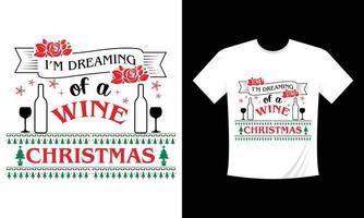 kerst t-shirt ontwerp vector