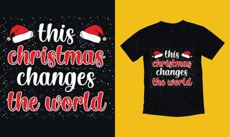 kerst t-shirt ontwerp vector