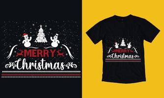 kerst t-shirt ontwerp vector