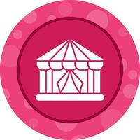 circus tent vector icoon