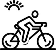 lijnpictogram voor activiteit vector