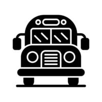 schoolbus vector pictogram