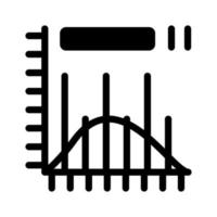 histogram vector icoon