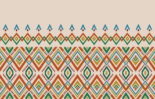 etnisch naadloos patroon. vector meetkundig tribal Afrikaanse Indisch traditioneel borduurwerk achtergrond. Boheems mode. ikat kleding stof tapijt batik ornament chevron textiel decoratie behang boho stijl