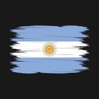 Argentinië vlag borstel vector