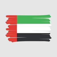 uae vlag borstel vector