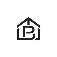 tb brief huis logo vector